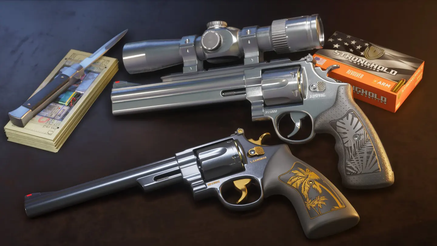 Hawk & Little Morgan Revolvers في لقطة رسمية ثانية