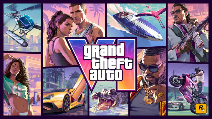 الغلاف الرسمي لـ GTA VI