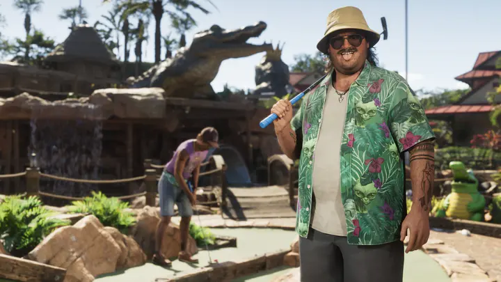 Cal Hampton في لقطة رسمية من GTA VI