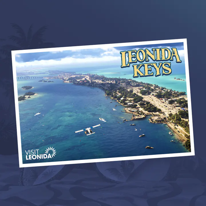 Leonida Keys Postcard square — صورة رسمية من Grand Theft Auto VI