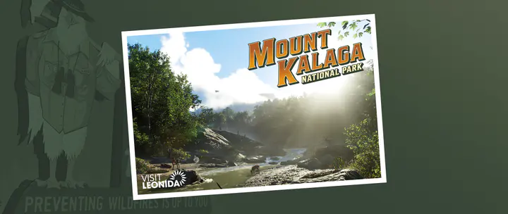 Mount Kalaga National Park Postcard ultrawide — صورة رسمية من Grand Theft Auto VI