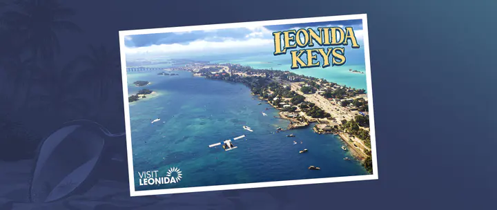Leonida Keys Postcard ultrawide — صورة رسمية من Grand Theft Auto VI