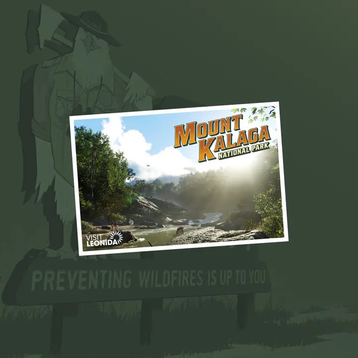 Mount Kalaga National Park Postcard tablet — صورة رسمية من Grand Theft Auto VI
