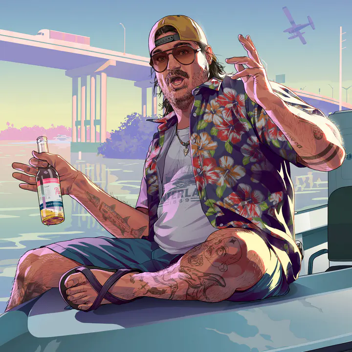 Cal Hampton square — صورة رسمية من Grand Theft Auto VI
