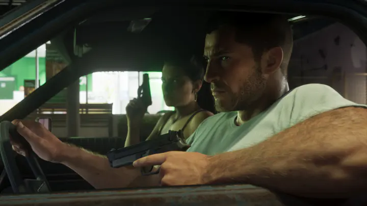 Jason and Lucia 06 — صورة رسمية من Grand Theft Auto VI