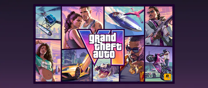 Official Cover Art ultrawide — صورة رسمية من Grand Theft Auto VI