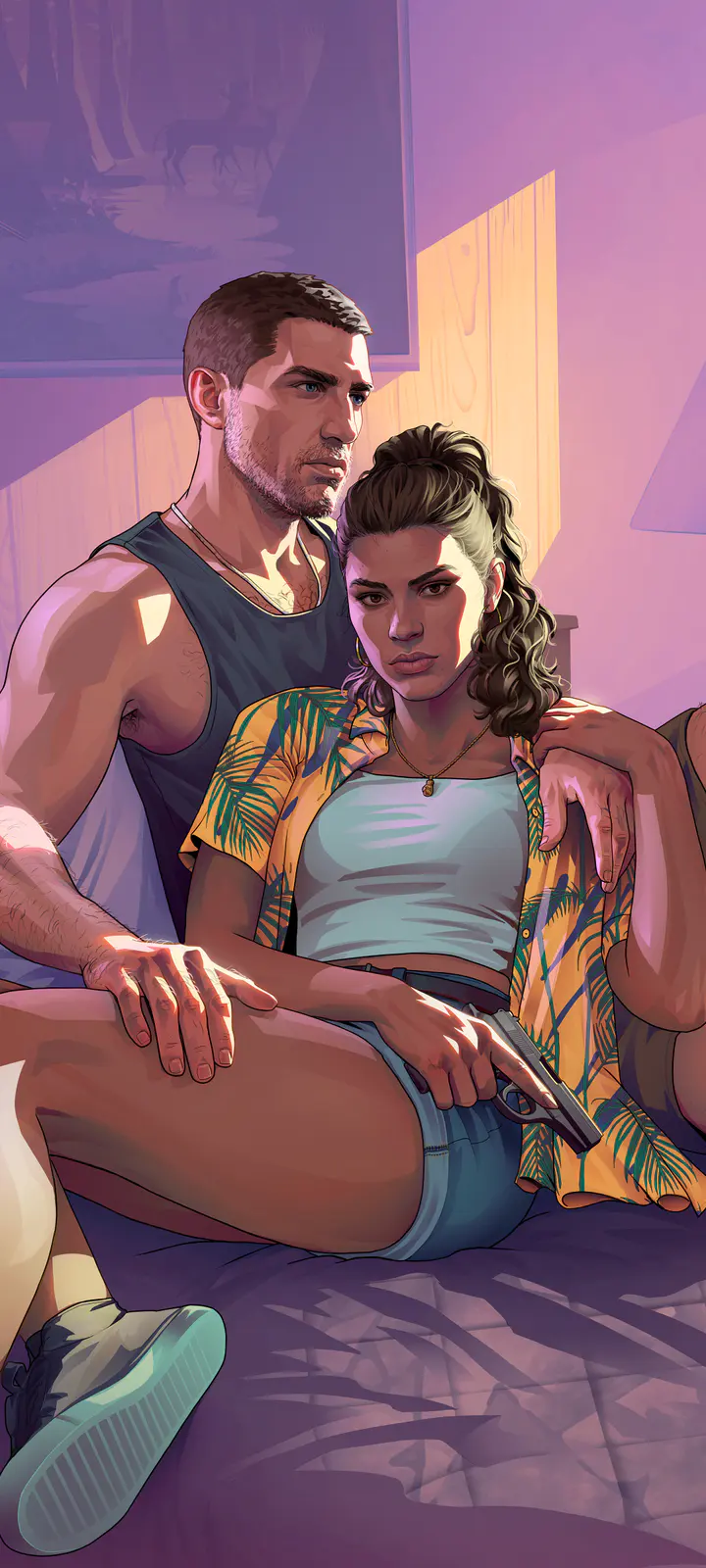 Jason and Lucia Motel phone — صورة رسمية من Grand Theft Auto VI