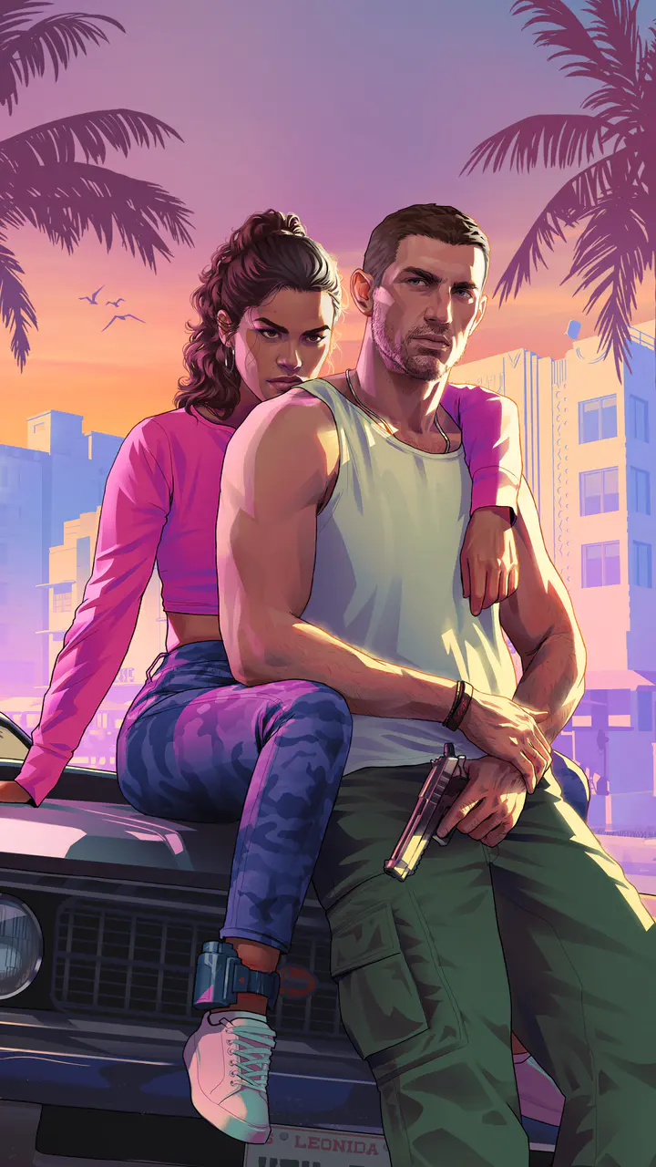 Jason and Lucia 01 — صورة رسمية من Grand Theft Auto VI