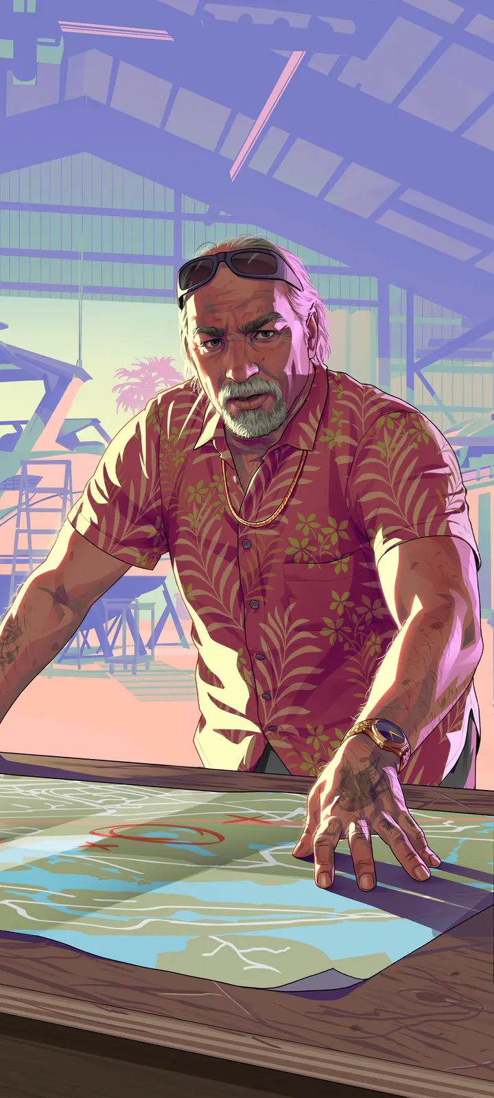 Brian Heder phone — صورة رسمية من Grand Theft Auto VI