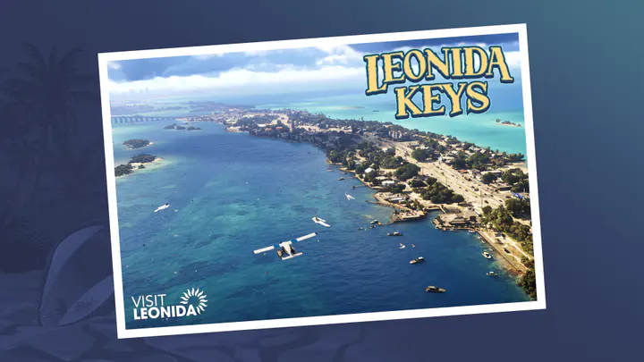 Leonida Keys Postcard — صورة رسمية من Grand Theft Auto VI