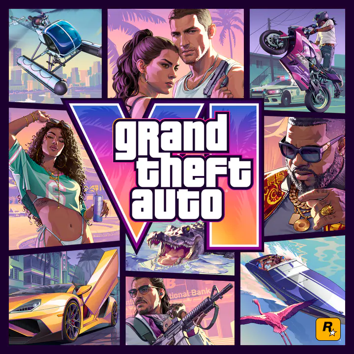 Official Cover Art square — صورة رسمية من Grand Theft Auto VI