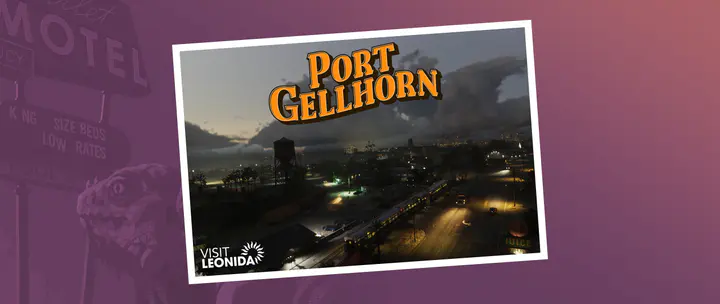 Port Gellhorn Postcard ultrawide — صورة رسمية من Grand Theft Auto VI