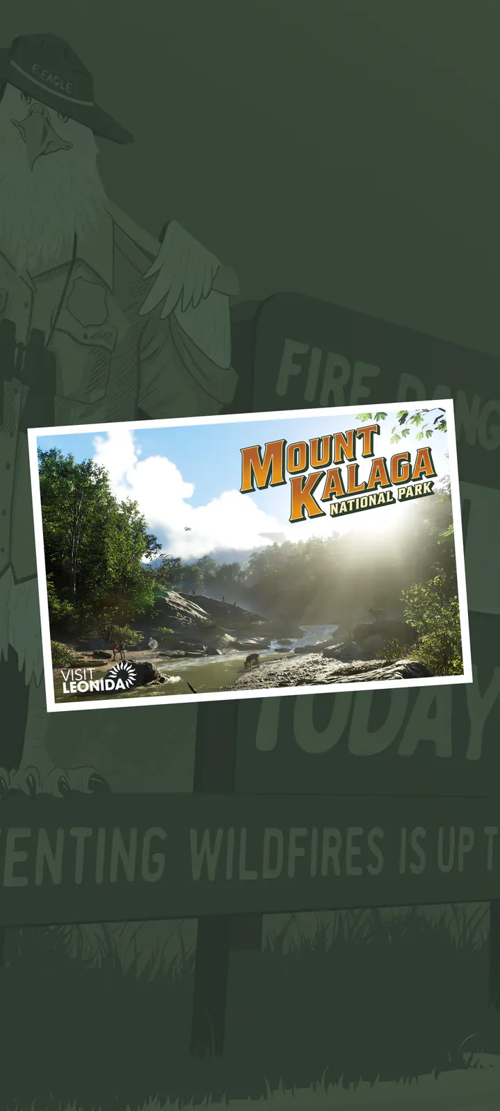 Mount Kalaga National Park Postcard phone — صورة رسمية من Grand Theft Auto VI