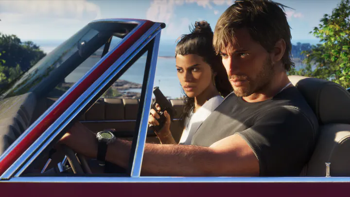 Jason and Lucia 11 — صورة رسمية من Grand Theft Auto VI
