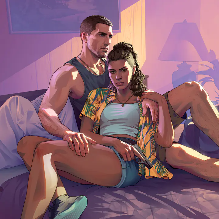 Jason and Lucia Motel square — صورة رسمية من Grand Theft Auto VI