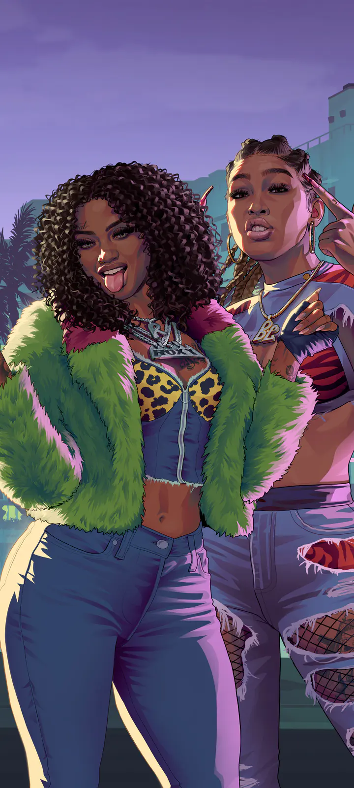 Real Dimez phone — صورة رسمية من Grand Theft Auto VI