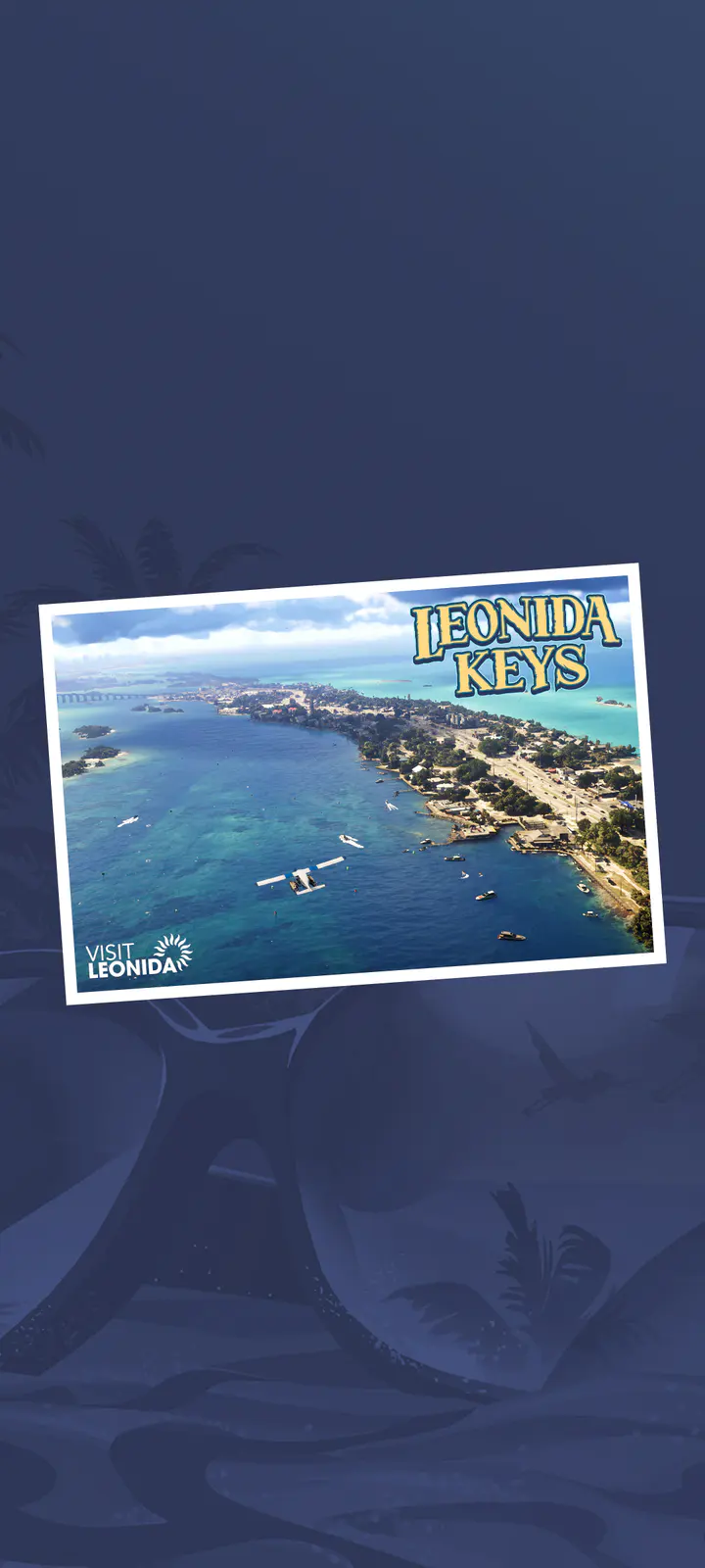 Leonida Keys Postcard phone — صورة رسمية من Grand Theft Auto VI